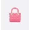 Sac Lady Dior Mini rose