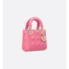 Sac Lady Dior Mini rose