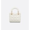 Sac Lady Dior Mini blanc