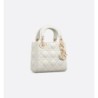 Sac Lady Dior Mini blanc