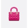 Sac Lady Dior Mini fuchsia