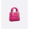 Sac Lady Dior Mini fuchsia