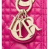 Sac Lady Dior Mini fuchsia