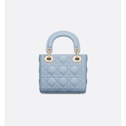 Sac Lady Dior Mini bleu pâle