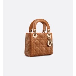 Sac Lady Dior Mini golden