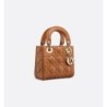 Sac Lady Dior Mini golden