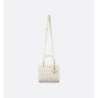 Sac Lady Dior Medium blanc