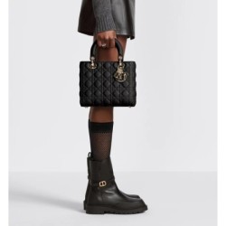 Sac Lady Dior Medium noir