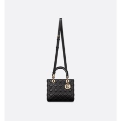 Sac Lady Dior Medium noir