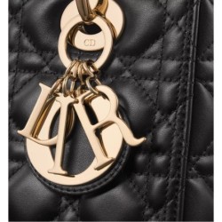 Sac Lady Dior Medium noir