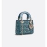 Sac Lady Dior Mini bleu céleste