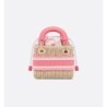 Sac Lady Dior Mini Dioriviera pink