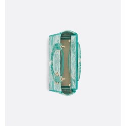 Sac Lady D-Lite Medium Dioriviera Aquamarina