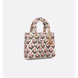 Sac Lady Dior Small Dioramour rouge