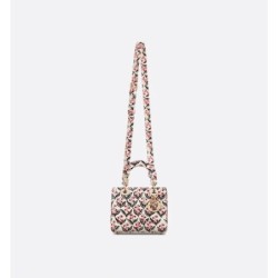 Sac Lady Dior Small Dioramour rouge