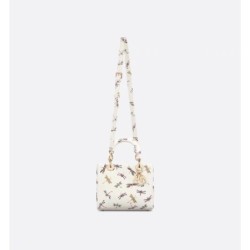 Sac Lady Dior Medium libellule multicolore