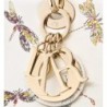 Sac Lady Dior Medium libellule multicolore
