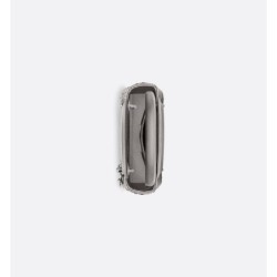 Sac Lady Dior Mini strassé gris
