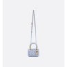 Micro sac Lady Dior bleu Céleste