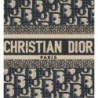 Sac Dior Book Tote Small veau bleus