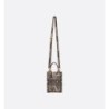 Sac vertical Dior Book Tote Mini beige et noir