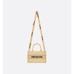 Sac Dior Book Tote Mini Oblique beige