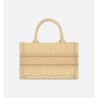 Sac Dior Book Tote Mini Oblique beige