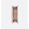 Sac Dior Book Tote Mini Reverse rose