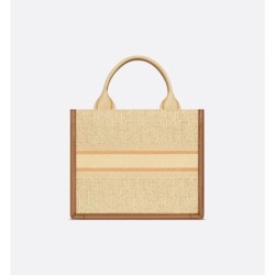 Sac Dior Book Tote Small camel
