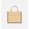 Sac Dior Book Tote Small camel