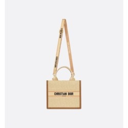 Sac Dior Book Tote Small camel