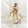 Sac Dior Book Tote Mini Macrocannage couleur latte