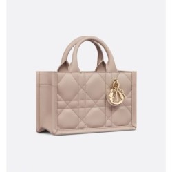 Sac Dior Book Tote Mini Macrocannage couleur Trench