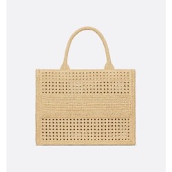 Sac Dior Book Tote Medium couleur naturel