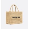 Sac Dior Book Tote Medium couleur naturel