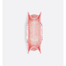 Sac Dior Book Tote Medium Dioriviera Candy Pink