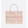 Sac Dior Book Tote Medium Dioriviera rose