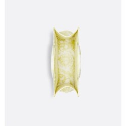 Sac Dior Book Tote Medium Dioriviera Lemon Yellow