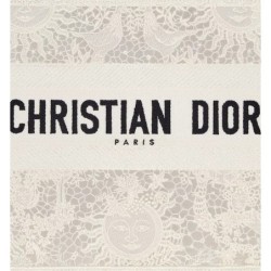 Sac Dior Book Tote Medium Soleil blanche