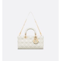 Sac Lady D-Joy Medium blanc