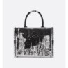 Sac Dior Book Tote Medium New York noire et blanche
