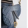 Sac Saddle à bandoulière Oblique bleu