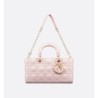 Sac Lady D-Joy Medium Couleur rose