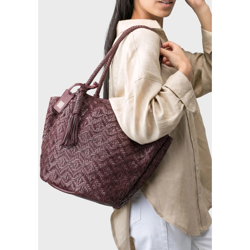 BIBA ALLOWAY Cabas burgundy