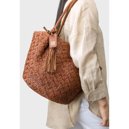 BIBA ALLOWAY Cabas tan