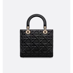 Sac Lady Dior Medium noir
