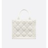Sac Dior Book Tote Small blanc