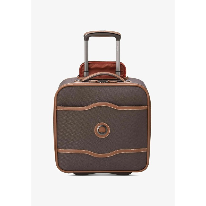 Delsey CHATELET AIR WHEEL UNDER SEATER Valise à roulettes marron
