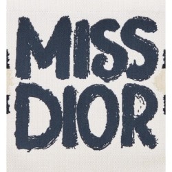 Sac Dior Book Tote Medium blanc