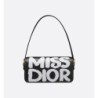 Sac à rabat Miss Dior noir
